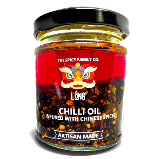 Dragon's Fire: Bold Chilli Oil with Authentic Chinese Spices