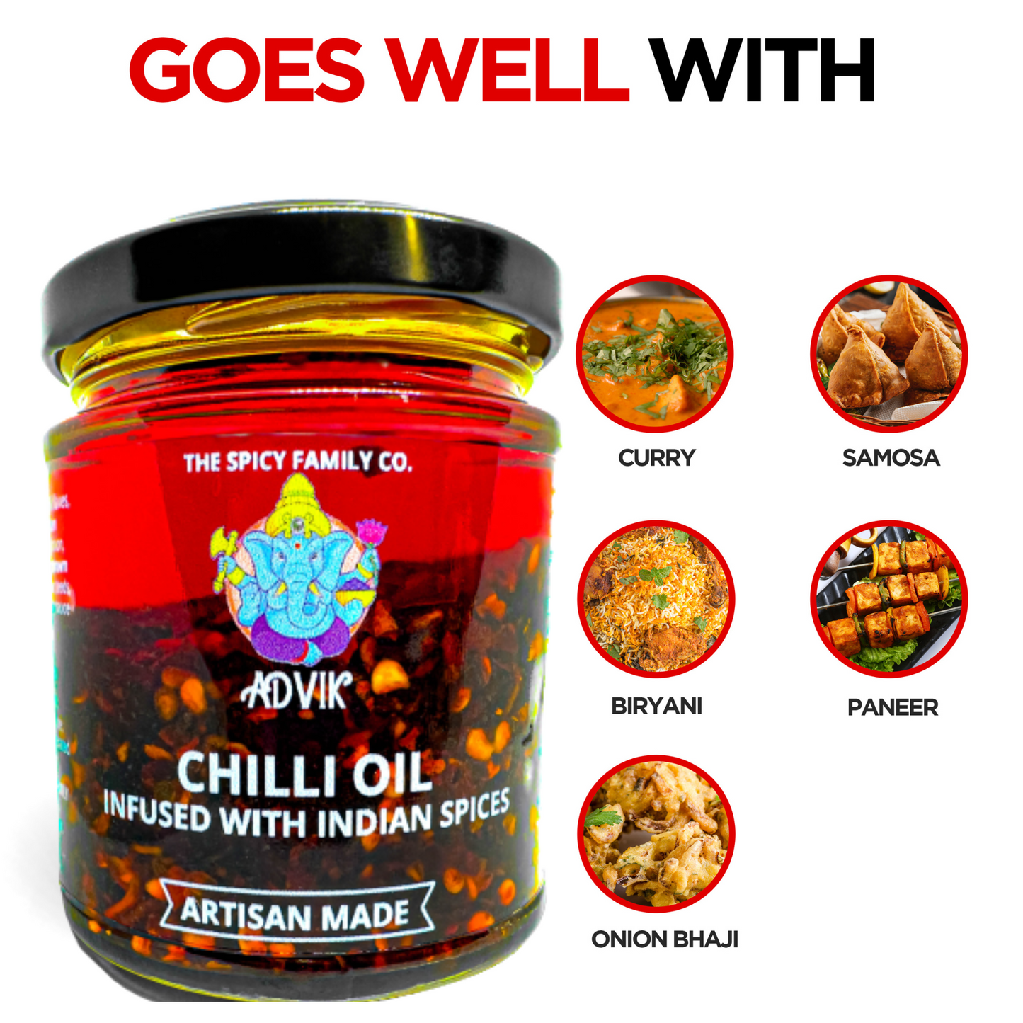 Spice Delight: Fragrant Chilli Oil with Authentic Indian Spices