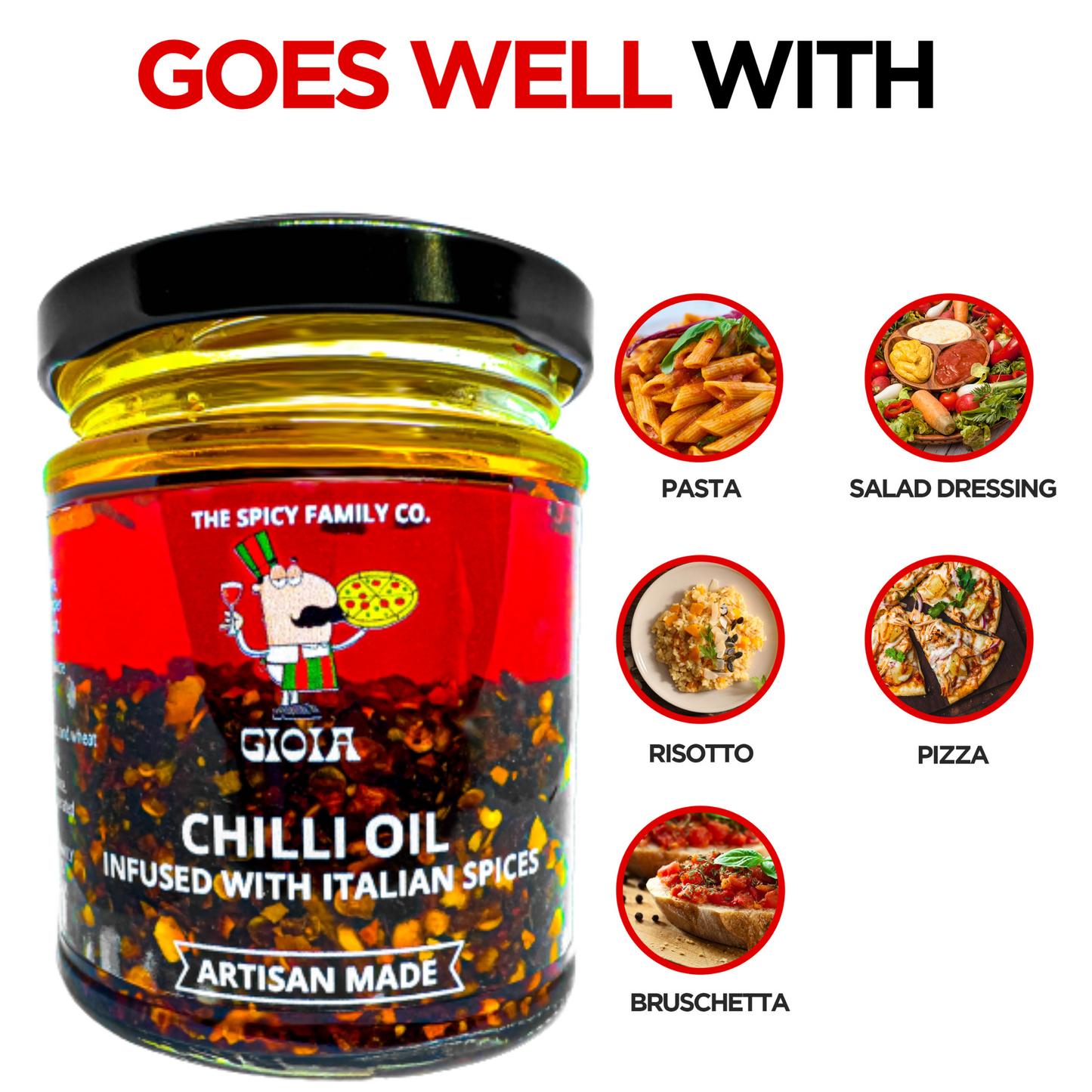 Italian Infusion: Exquisite Chilli Oil with Authentic Italian Spices