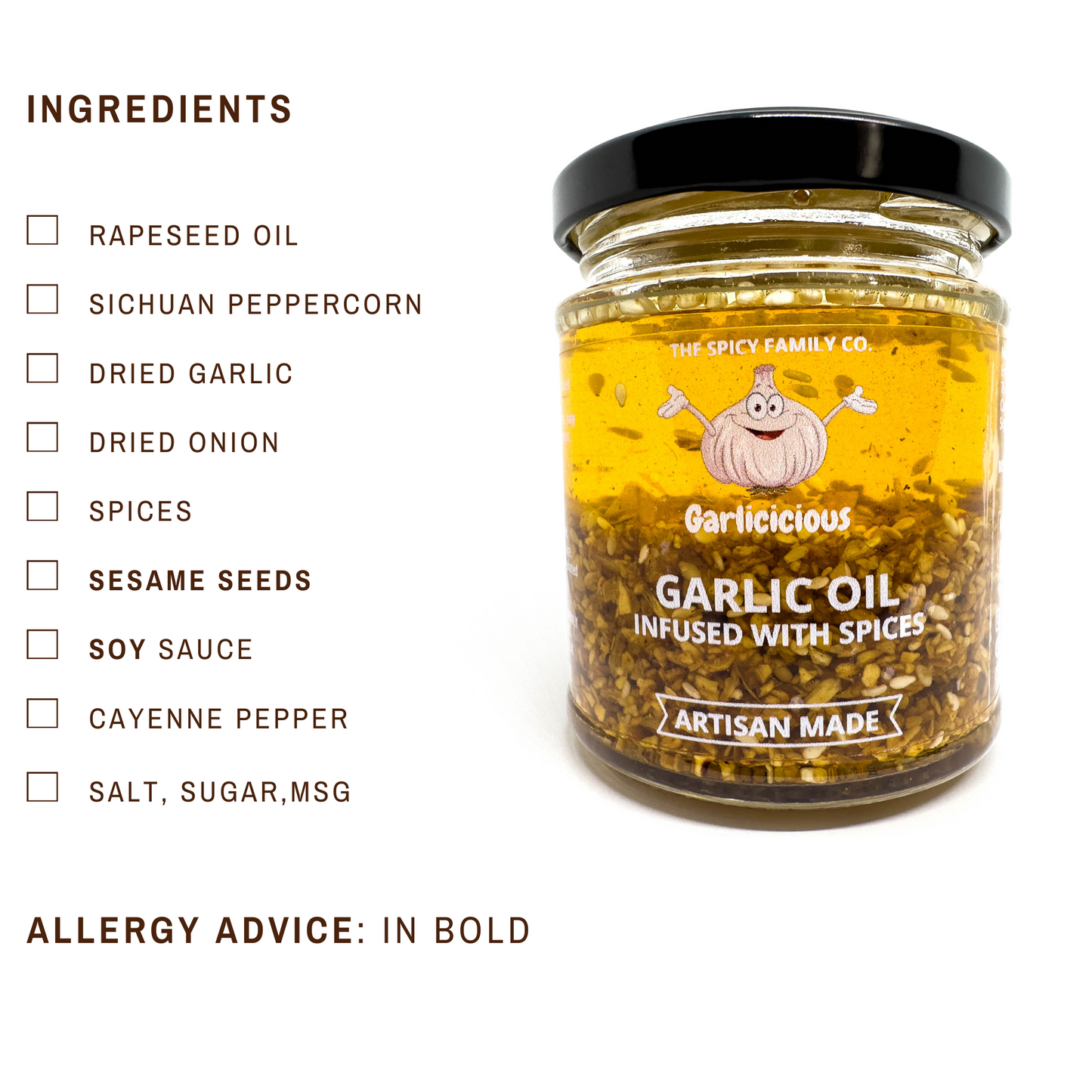 Garlic Spice Fusion: Aromatic Garlic Oil Infused with Exquisite Spices